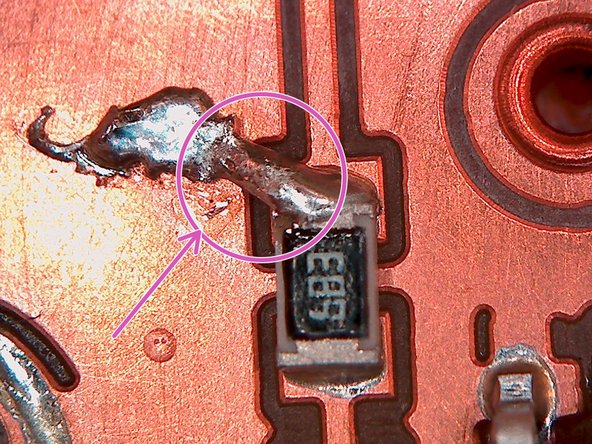 Look for any solder joints that did not reflow properly.  These joints will be dull grey and will not provide good mechanical or electrical connection.  These pads will need to be addressed.  See the next step in the tutorial for details.