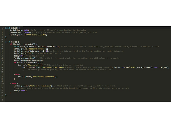 Once you have set up your board and completed the blinking LED example, you can proceed to the next step.