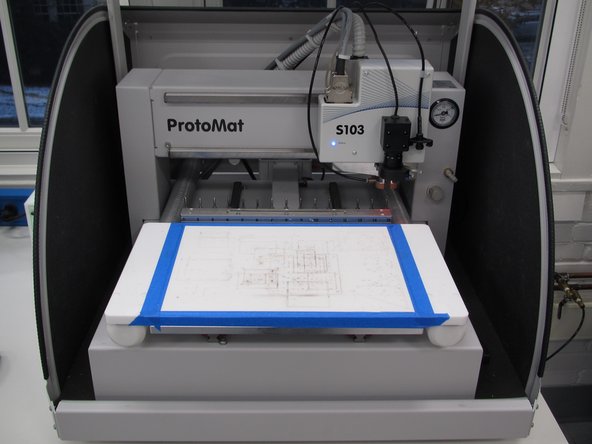 In order to achieve proper vacuum, the milling bed should be clear of all debris and dust.