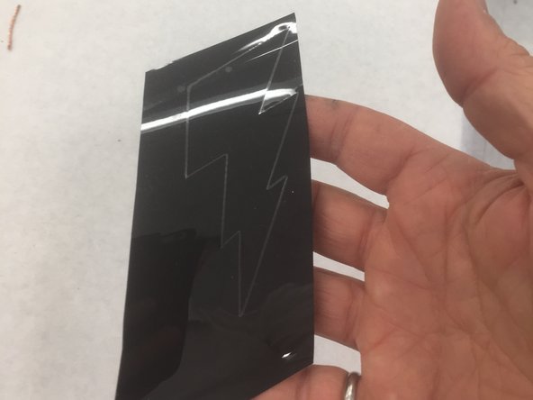 While the press is reaching its correct temperature you'll need to prepare the vinyl.