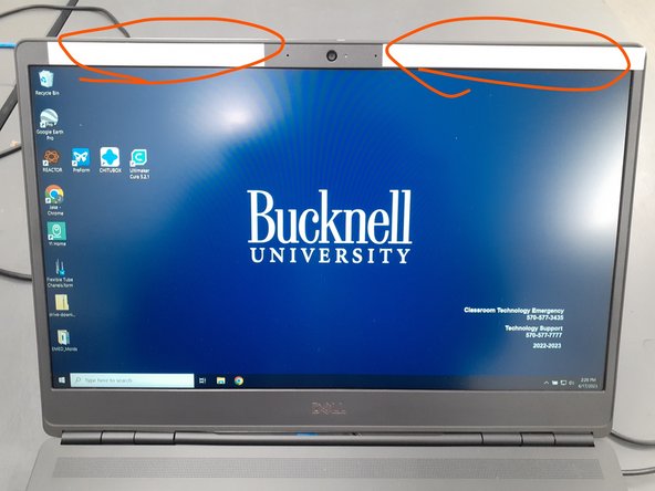 Log onto the BME laptop closest to the Makerpi printers using credentials provided at the top of the screen.