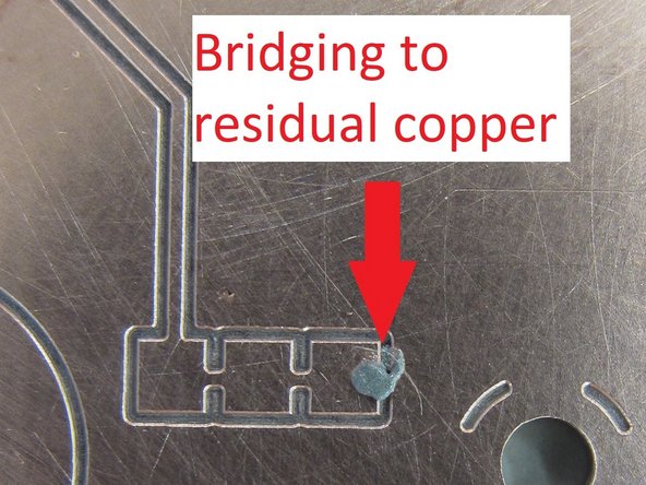 Now go through and dispense solder paste on all of your SMT component pads.  Consult your PCB design file in Ultiboard using the right monitor.  Make sure to dispense paste on all of your pads.