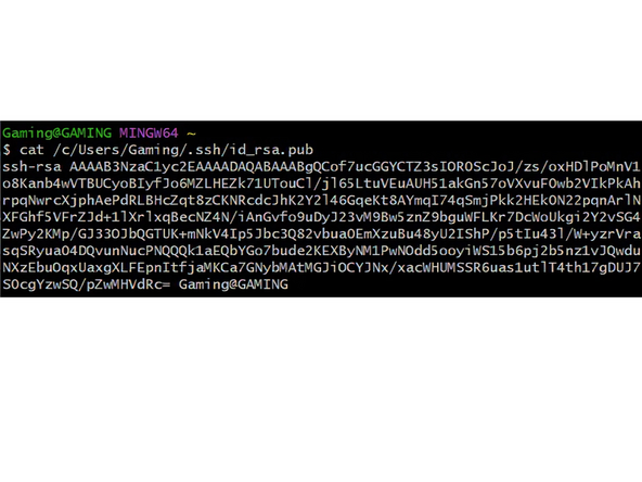 In the Title box, enter a descriptive name for your computer. This way if you ever lose it, you can delete the key and prevent any unauthorized access.
