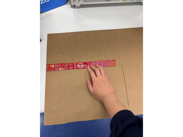 For this project you will need a piece of material with an area about 3&quot; x 3&quot; square.  We recommend using 4 mm cardboard for this project.