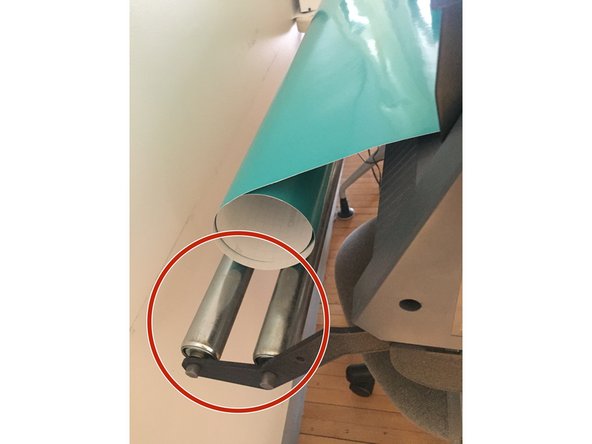 It is important to show the student employee the size of your image so they can help determine if you need to use a roll or can cut your image using a scrap piece.