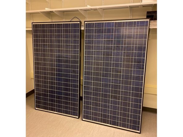 Throughout the course of this project, we have been sizing and designing all components to operate with the Evergreen Solar ES-A-200 model solar panel