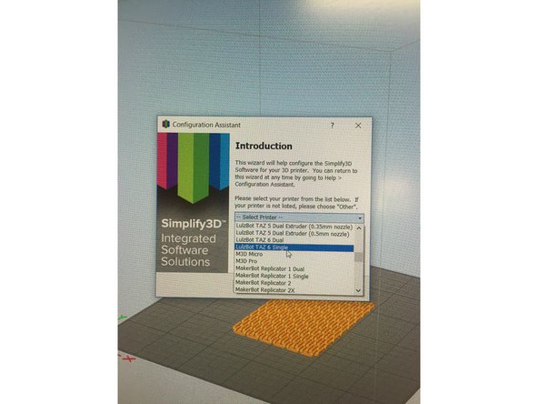 Then click &quot;Configuration Assistance&quot;.