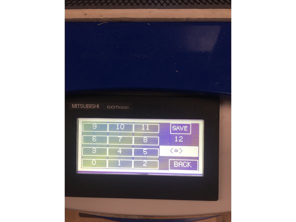 On the next screen, you are going to be brought to the "Load" screen. Save your new settings to whatever pre-load setting works for you. For this purpose, we saved it to 12.