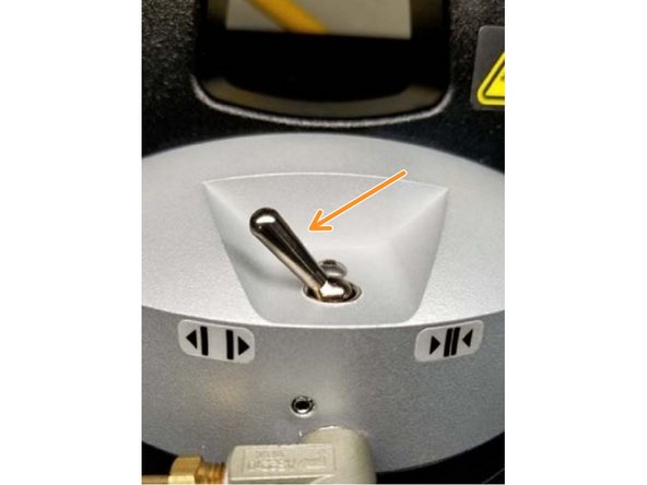 Do not Jog while your hand or sample is between the grips. Jog with nothing in between and check distances when the Instron is not moving.