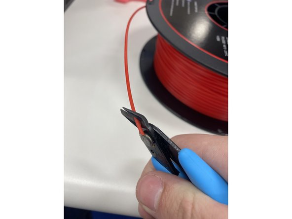 If the color of filament you are looking for is not currently set out near the printers, you can find more in the blue drawers under the 3D printers.