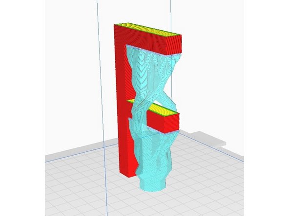 Normally support material is generated in a grid type pattern, however there is another option namely tree supports.