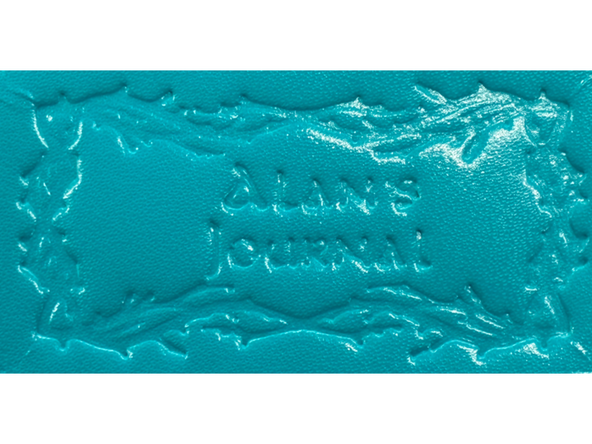 Emboss your Journal