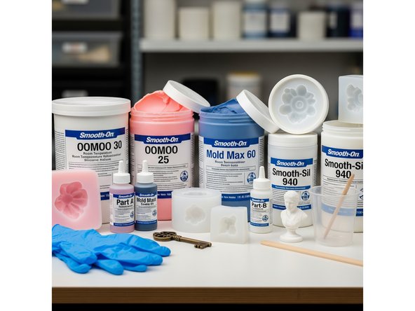 It is important to note that Smooth-on has many resources when it comes to material selection including this link.