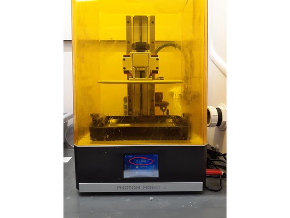 Verify build plate is secure and there is a sufficient quantity of resin