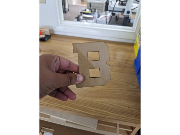 You are now all done laser cutting your file. Congrats! Please make sure your work station is cleaned up and everything is turned off.