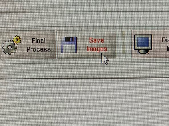 Go to “Save Images” and save your image as “Engrave.” Press “Okay.”