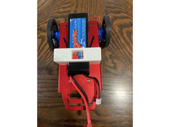 The chassis mount should have been already printed and brought into the lab. If not, the .stl can be found here.