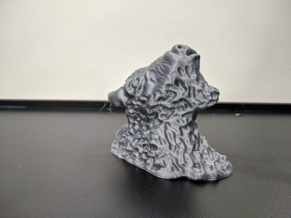 Finally, remove the 3D printer training card from the Portal box.  You can silence the beeping by pressing the illuminated green button on the front of the box.  The printer should power down.