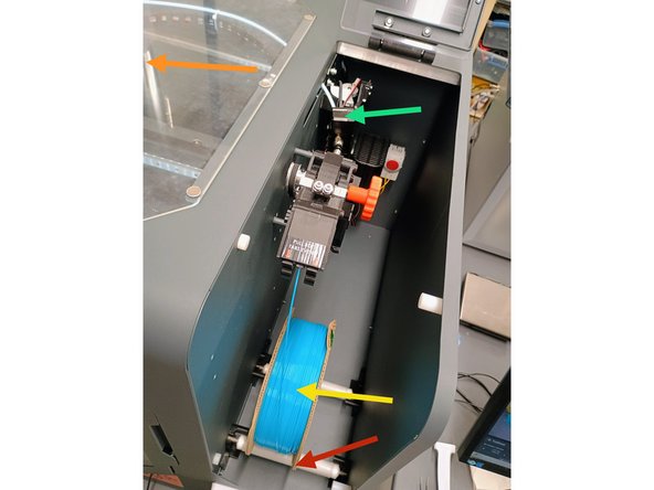 Filament is defined as a thin (typically 1.75 mm in diameter) polymeric extrusion that is typically wound onto a spool.
