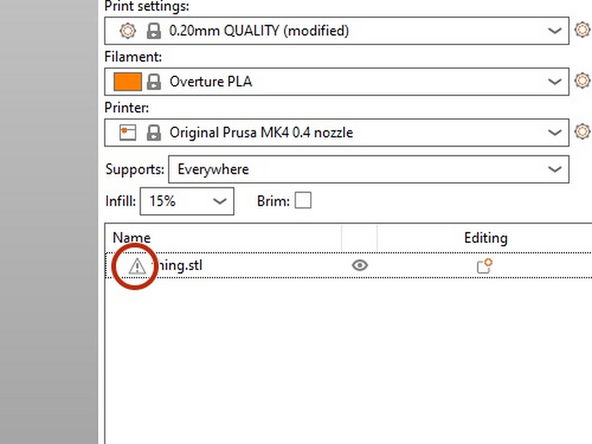 It is possible that the STL file you import into PrusaSlicer could have errors.  The software will indicate any errors by displaying a small warning triangle icon beside your part file name.