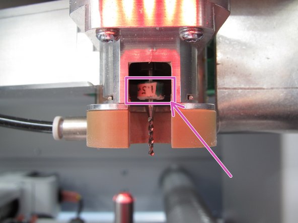 Refer to the Tool magazine window and look at the number which corresponds to the position where the tool is missing from within the mill.