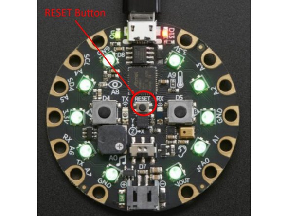 You are now ready to download the code for the lighted sign application.  Download the text file lighted_sign.txt from Google Drive.