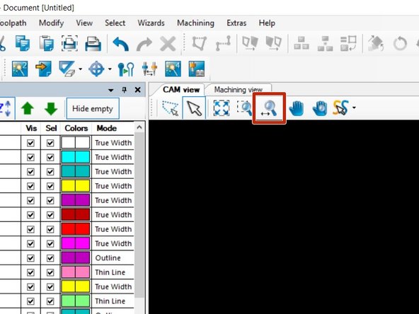 For the firefly board you should create four fiducials.  The fiducials will appear as red circles with white centers.