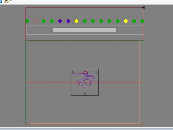 Your PCB design should appear similar to the example shown here.