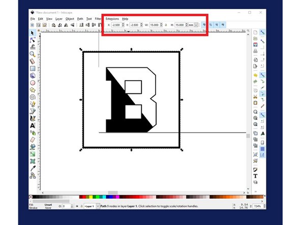 You may scale and position your boarder use the same techniques you used for your drawing