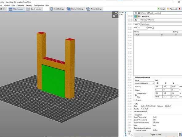 Bridging refers to the process of extruding filament across a gap to create a connection between two solid parts of the print without using support material.