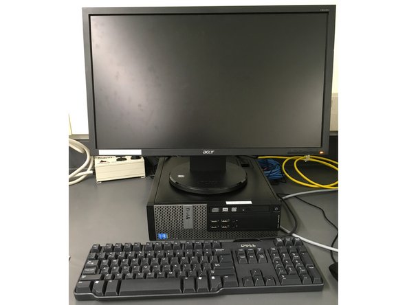 Preconfigured test methods are setup for instructional and research use. For instructional purposes log on to the PC using the engr240 account. For research use please use the chegresearch account. If you have a need to use the machine under your own login additional configuration is necessary; Please contact the Laboratory Technologies Specialist.