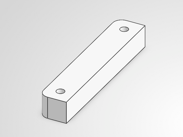 Enter a depth value of 8.19 mm and then click the green check mark to accept this value and extrude the sketch.