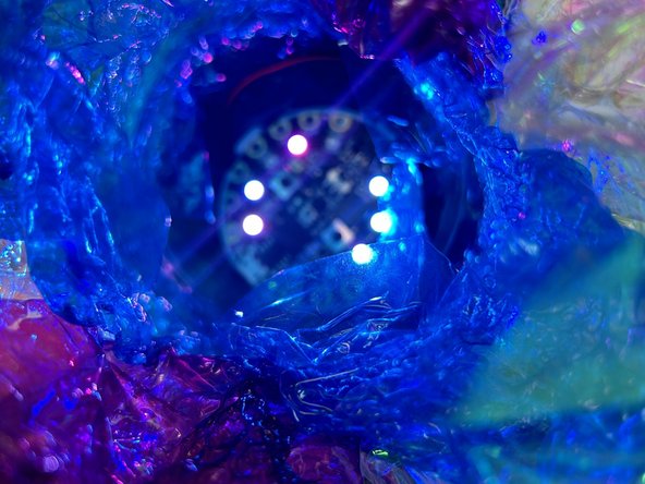 To turn the lights on or off, reach in and press the button on the circuit platground