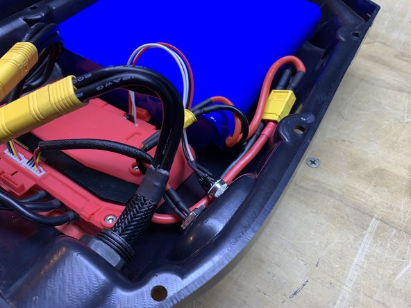 Plugin the power cable as shown