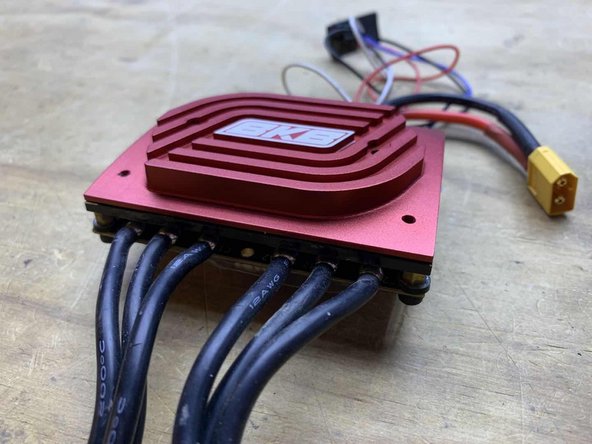 Flip the heatsink over and realign the edges