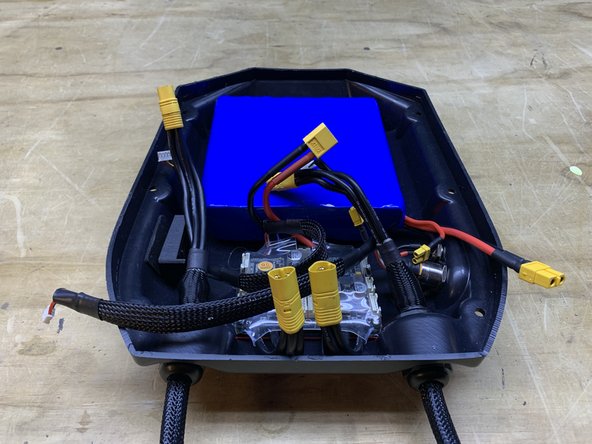 Unplug the switch from the VESC