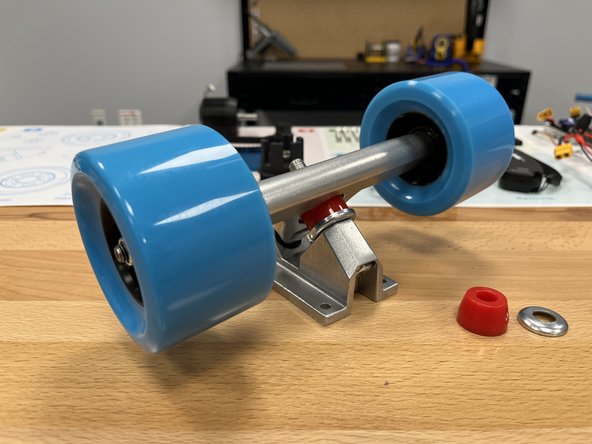 The words on one side of the truck should be facing away from you