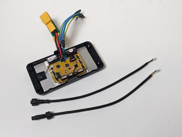 Grab your ESC and 2 motor sensor cables.