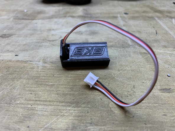 Slide the lid back onto the case