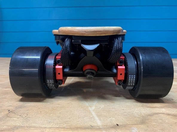 Repeat the previous steps to install the 20T motor pulley on the other side