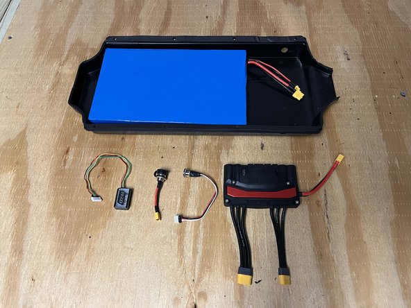 Gather the enclosure, battery, charge port, Xenith, switch and Voyager Receiver