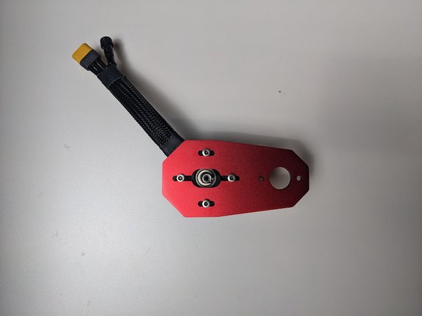 Repeat this process to attach the other motor to the motor mount