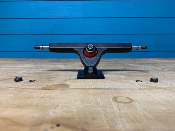 Gather the front truck, two wheels, and T-Tool