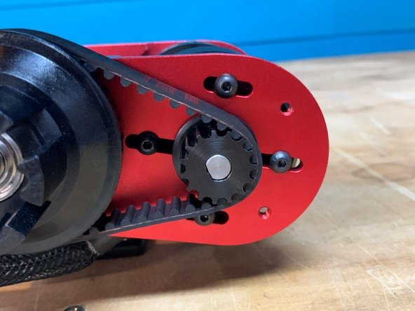 Tighten all four bolts