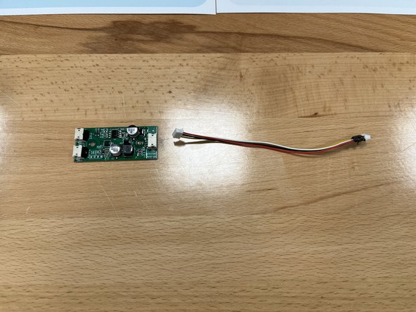 Gather the Light Controller, Light cable, and ESC from Section 6