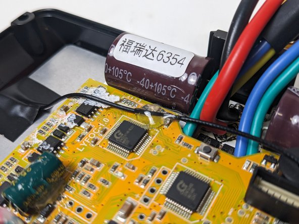 Hot Glue the sensor cable wires to it's port, this will ensure the cables do not have loose connections.