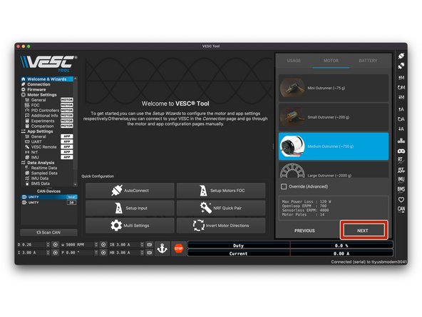 Click Run Detection (will be located in the same spot as the next button)