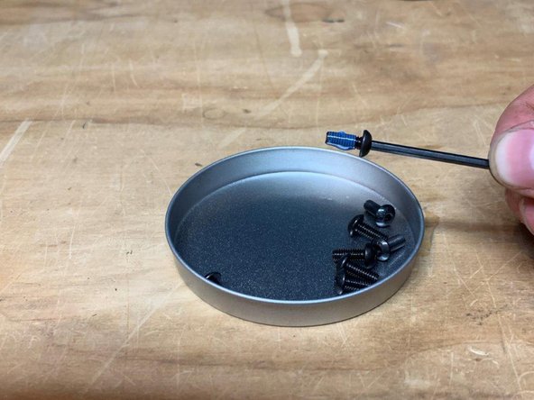 Do NOT tighten the bolts all the way. You should be able to move the motor back in forth in the channels. This will allow us to tension the belts later on