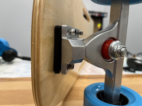 Add the locknuts to the bolt