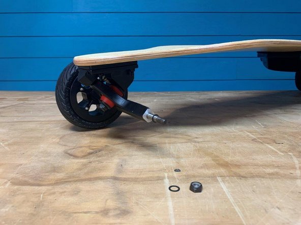 Repeat the process for the other side of the truck